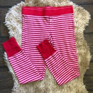 Victoria’s Secret Thermal Sparkly Striped Leggings